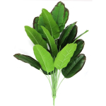 Planta Artificial 80 Cm Hoja Tropical Palmera Banano - Imagen 4