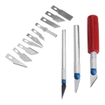 Set Cutter De Precision Trincheta Bisturi 3 Mangos 13 Hojas - Imagen 6