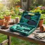 Kit Set Herramienta Jardinería X6 Piezas Estuche Pala Pinza - Imagen 4