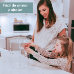 Organizador De Cosmeticos Glam Caddy - Maquillaje Giratorio - Imagen 4