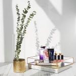 Set X2 Bandejas De Metal Para Organizar Maquillaje Joyas - Imagen 9