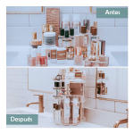 Organizador De Cosmeticos Glam Caddy - Maquillaje Giratorio - Imagen 11