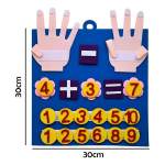 Juego Educativo Tabla Manos Matematicas Infantil - Imagen 6
