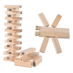 Juego De Mesa Torre De Madera Niños Niñas Estrategia - Imagen 3