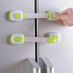 Pack X 2 Traba Puertas Seguridad Para Bebés Doble Apertura - Imagen 5