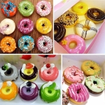 Molde Silicona 6 Donas Tortas Postres Reposteria -40º A 230º - Imagen 3
