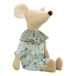 Peluche Infantil Diseño Retro Ratón Con Ropa Grande - Imagen 8