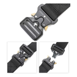Cinturon Táctico Con Hebilla De Metal Regulable - Imagen 5