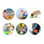 Balde Plegable De Playa Silicona Niños Juego Playa Verano - Imagen 5