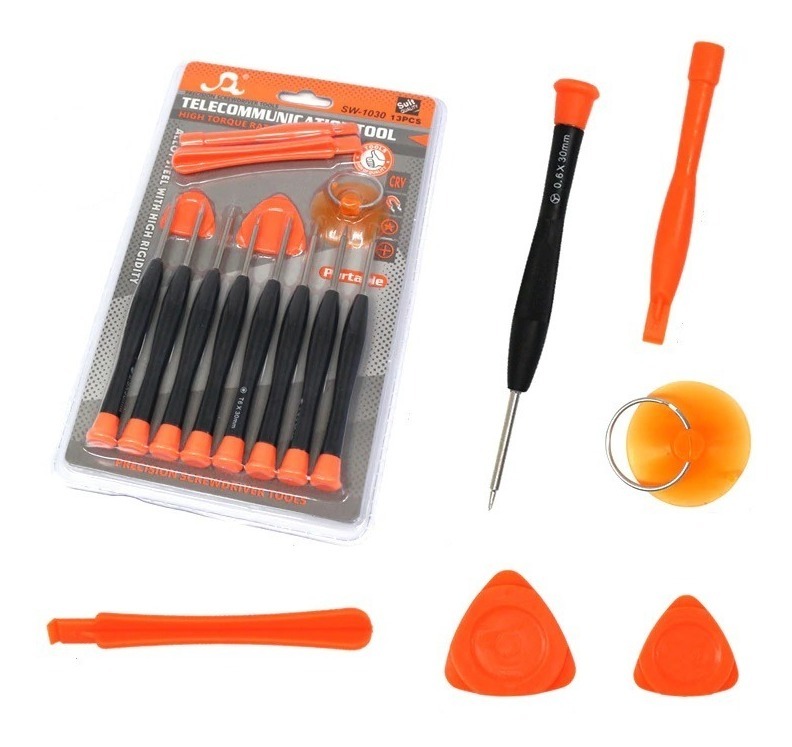 D_736209-MLU47325930864_092021-F.jpg Kit Destornilladores De Precisión Para Pc Celular 13 Piezas - Imagen 1