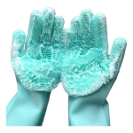 Guantes Con Esponja Incorporada Para Lavar Platos - Imagen 9