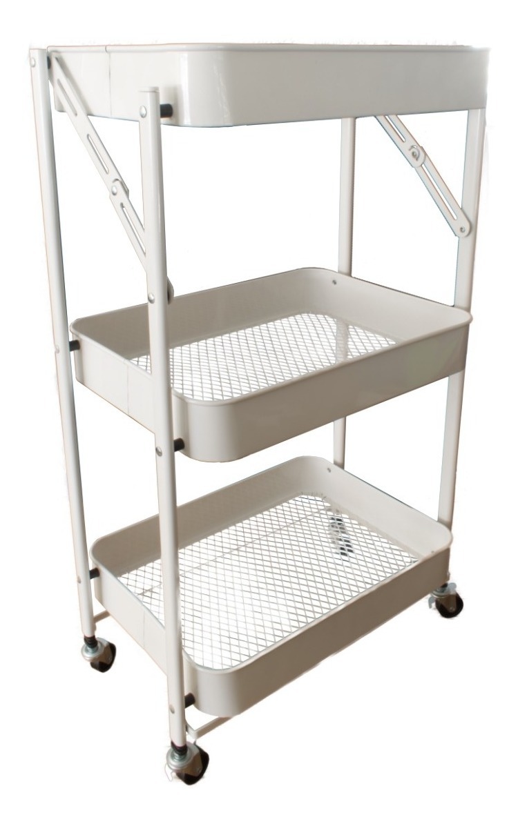 D_737349-MLU53044257288_122022-F.jpg Carrito Tipo Ikea 3 Niveles Estilo Italiano Multiuso Hogar - Imagen 1