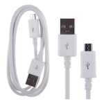 Cable Usb A Micro Usb Negro Blanco Samsung Calidad Premium(R) - Imagen 4