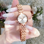 Reloj De Pulsera Mujer Análogo Con Malla De Acero Inox - Imagen 7