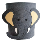 Cesto Canasto Infantil Para Juguetes O Ropa En Lona Deco - Imagen 8