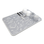 Alfombrilla Absorbente Seca Platos Vasos Diseño 30cm X 40cm - Imagen 19