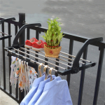 Rack Perchero Interior Exterior Para Secado Ropa Ajustable - Imagen 4