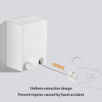 Tender Retractil Ropa Para Pared Cuerda De Acero 4,2mts 20kg - Imagen 7