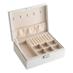 Joyero Caja Organizadora Para Joyas Con Cerradura - Imagen 19