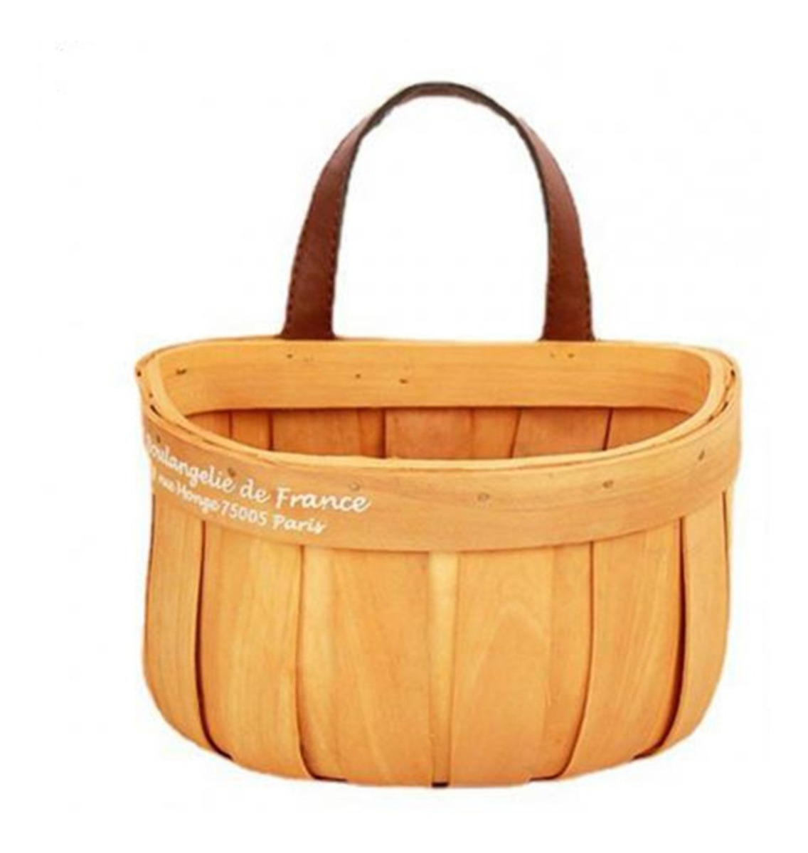 D_740480-MLU50623628329_072022-F.jpg Cesto Organizador Decorativo Cocina Madera Y Cuero Chico - Imagen 1