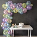 Pack X 100 Globos Semitransparente Fiestas Celebraciones - Imagen 6