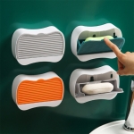 Jabonera Con Tapa Vertical Organizador Baño Ducha Tocador - Imagen 14