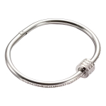 Pulsera Brazalete Rígida Ovalado Con Circón Moderno - Imagen 7