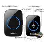 Timbre Inalámbrico 110 Db Enchufe Inteligente 300 Metros - Imagen 4