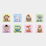 6 Modulos Diseño Infantil - Ropero Cajones Estantes Animales - Imagen 2