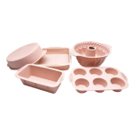 Set X 5 Asaderas De Silicona Para Pasteleria -40º A 230º - Imagen 2