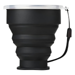 Vaso De Silicona Plegable Con Tapa Libre Bpa - Imagen 6