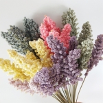 Flores Artificiales Decorativas Bolitas Lavanda X6 30cm - Imagen 12