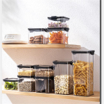Recipiente Organizador Apilable Con Tapa Hermética - 1800 Ml Color Transparente - Imagen 5