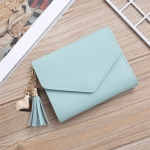 Billetera Dama Tarjetero Con Cierre En Cuero Pu - Lisa - Imagen 10