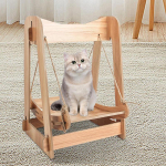 Hamaca Para Gatos De Madera Cama Mascota - Imagen 5