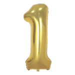 Globos Números Metalizados Dorados Decoración Cumpleaños - Imagen 4