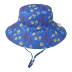 Gorro Sombrero Pescador Verano Niños Verano Playa Unisex - Imagen 16