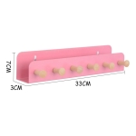 Perchero Colgante De Pared Infantil Con Estante Decorativo - Imagen 9