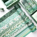 Set X12 Cinta Adhesiva Decorativa De Papel Washi Tape - Imagen 2