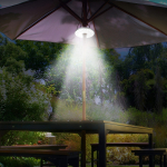 Luz De Camping Lampara Multiuso 48 Led A Pila Colgante - Imagen 2