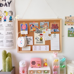 Pizarra De Corcho 60x90 Cm Para Pared Marco Madera - Imagen 7