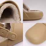 Zapato Sueco Abierto Corderito Abrigado Para Dama - Imagen 15