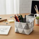 Cesto Canasta Plegable Organizador Escritorio Cosméticos - Imagen 12