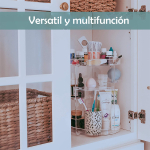 Organizador De Cosmeticos Glam Caddy - Maquillaje Giratorio - Imagen 5