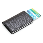 Porta Tarjetas De Metal Rfid Cuero Sintetico - Imagen 18