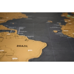 Mapa Para Raspar Mapamundi Scratch Map 82x59 Viajeros Regalo - Imagen 5