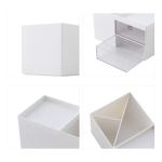 Caja Organizadora Maquillaje Cosméticos Con Doble Cajón - Imagen 15