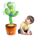 Muñeco Cactus Bailarin Musical Juguete Repetidor Para Niños - Imagen 2