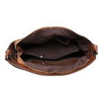 Bolso Cartera Estilo Hobo En Cuero Pu Gran Capacidad Vintage - Imagen 4