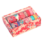 Set X12 Cinta Adhesiva Decorativa De Papel Washi Tape - Imagen 12